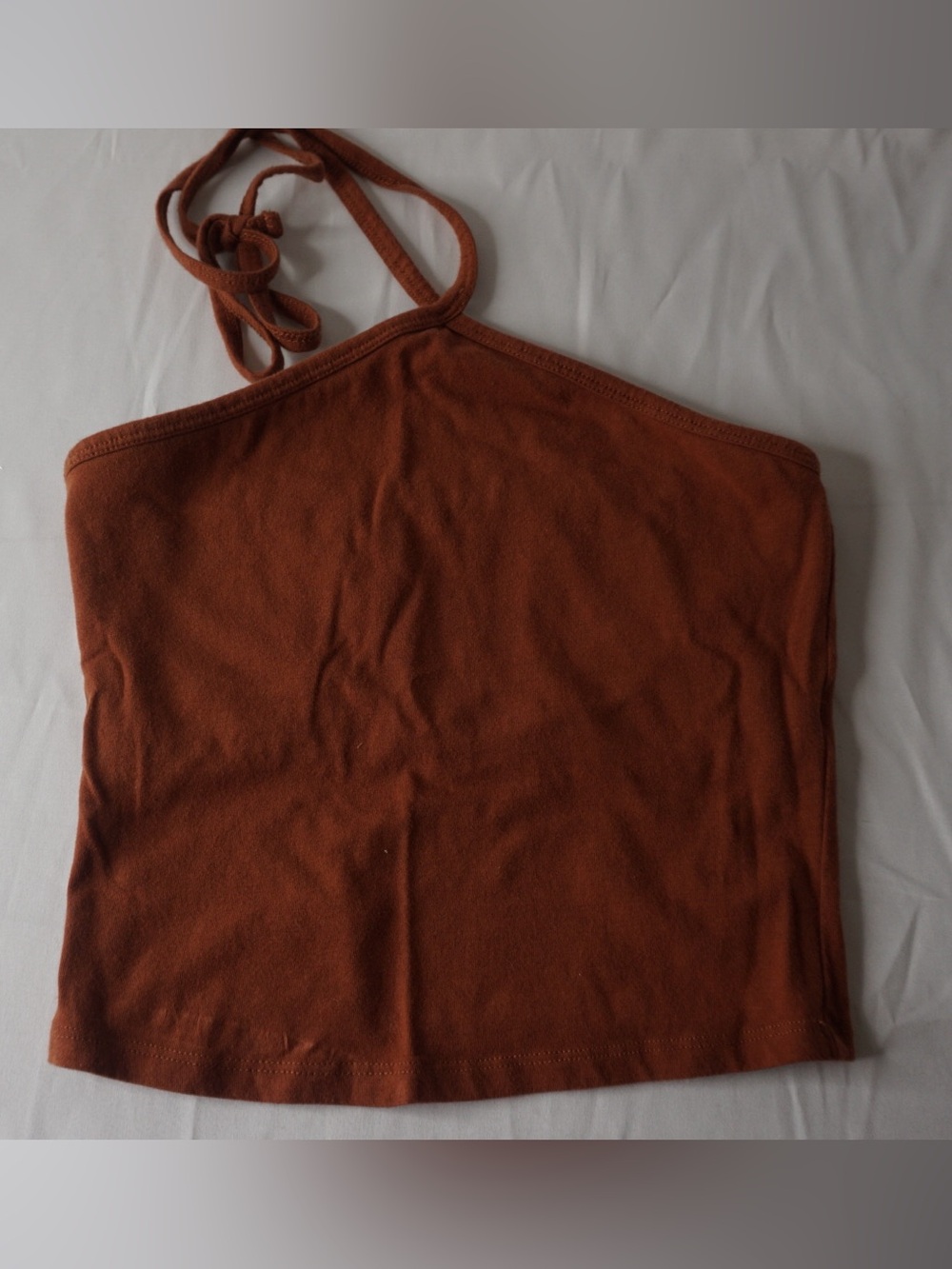 Hollister Rust Brown Halter Tank Top